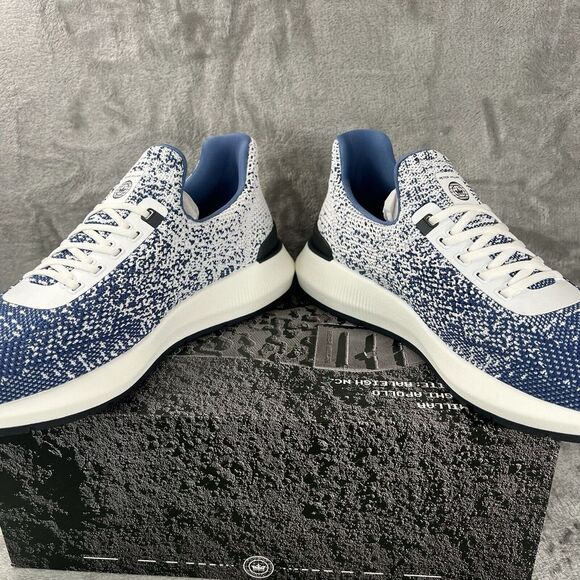Peter Millar Hyperlight Apollo Sneaker Womens Size 8 Blue / White STM/W LF23EF11 - Picture 8 of 12